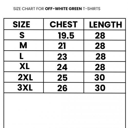 Off-White Green T-Shirt